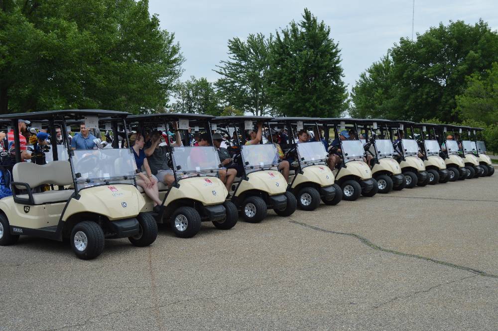 Golf Carts at The Meadows Golf Course